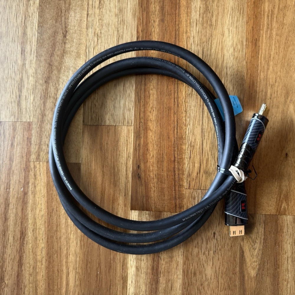 Monster 5ft‎ UltraHD Black Platinum 4K Ultimate High Speed HDMI Ethernet Cable